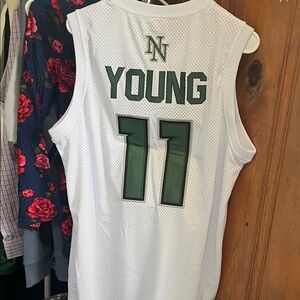 NWT Headgear classics White Jersey with Green Accents